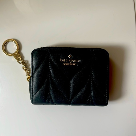 Kate Spade Black Quilted Wallet - Picture 1 of 3